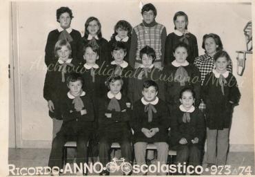 1623 - Ricordo anno scolastico 1973-74